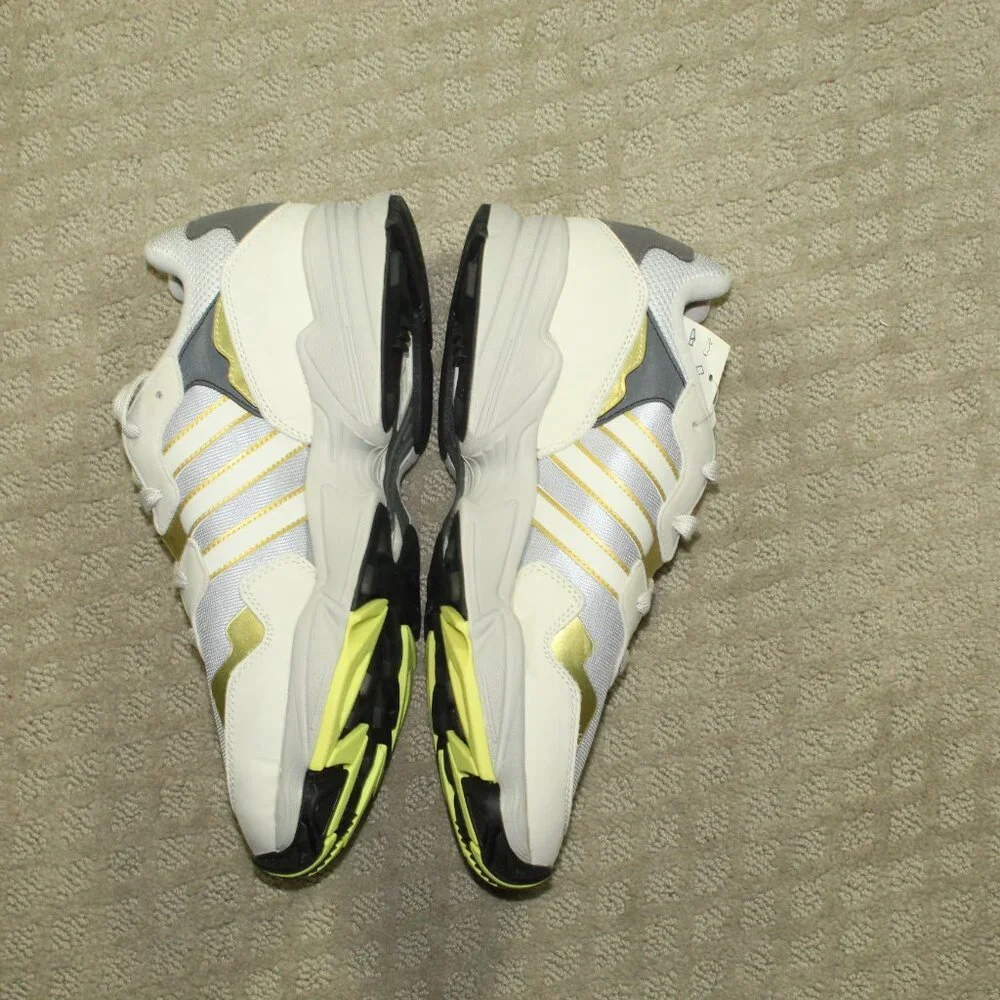 Size 11 - Adidas Yung-96 Grey Silver Athletic Shoes DB3565